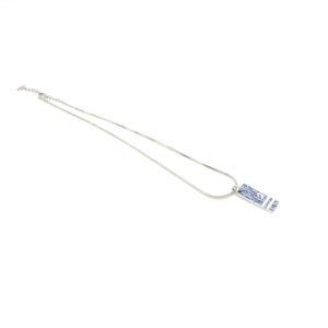 Blue Trotter Pendant Necklace