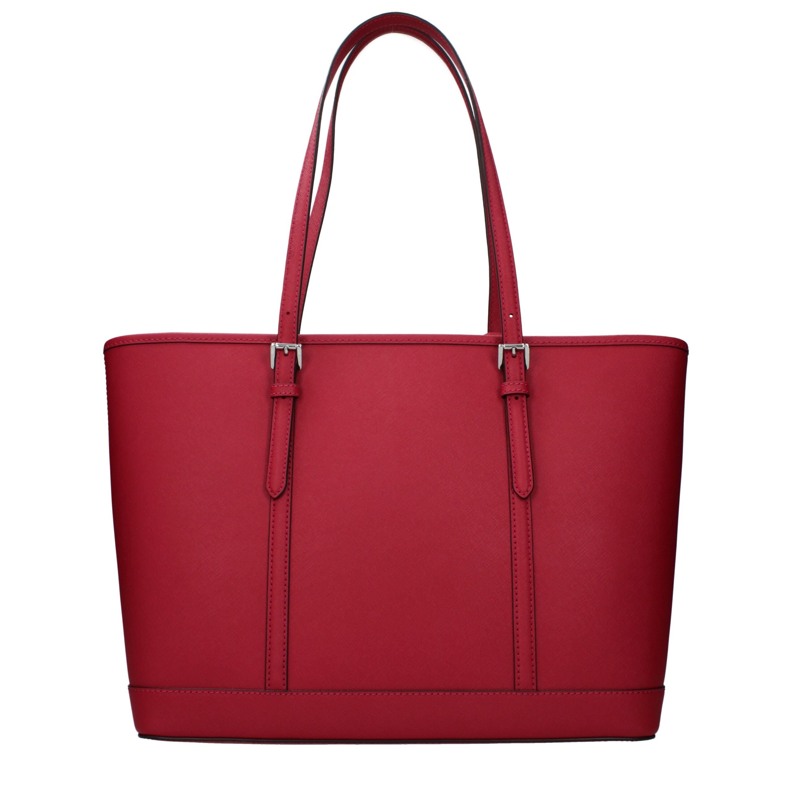 Red Leather Shoulder Bag - Afbeelding 3
