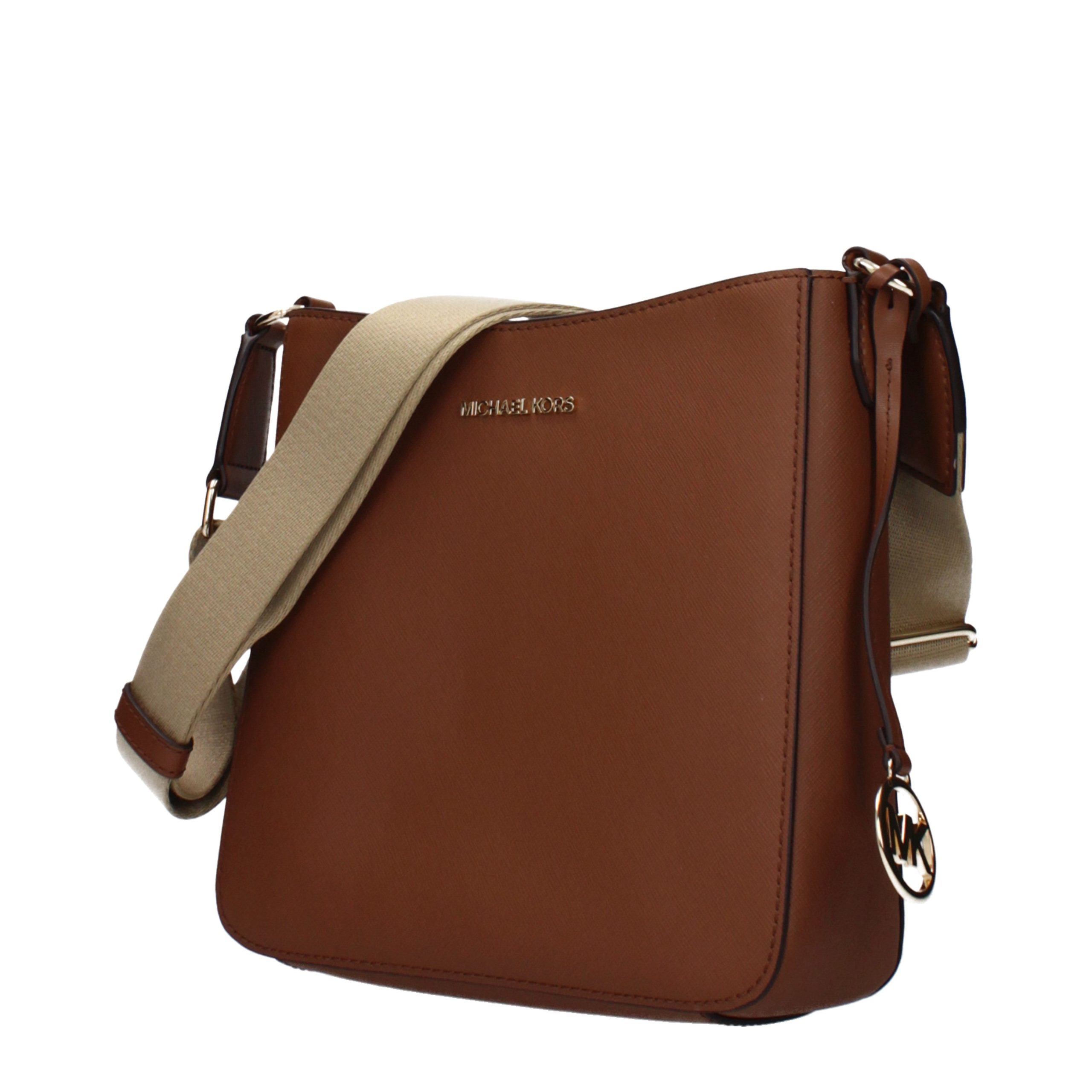 Brown Leather Shoulder Bag - Afbeelding 2
