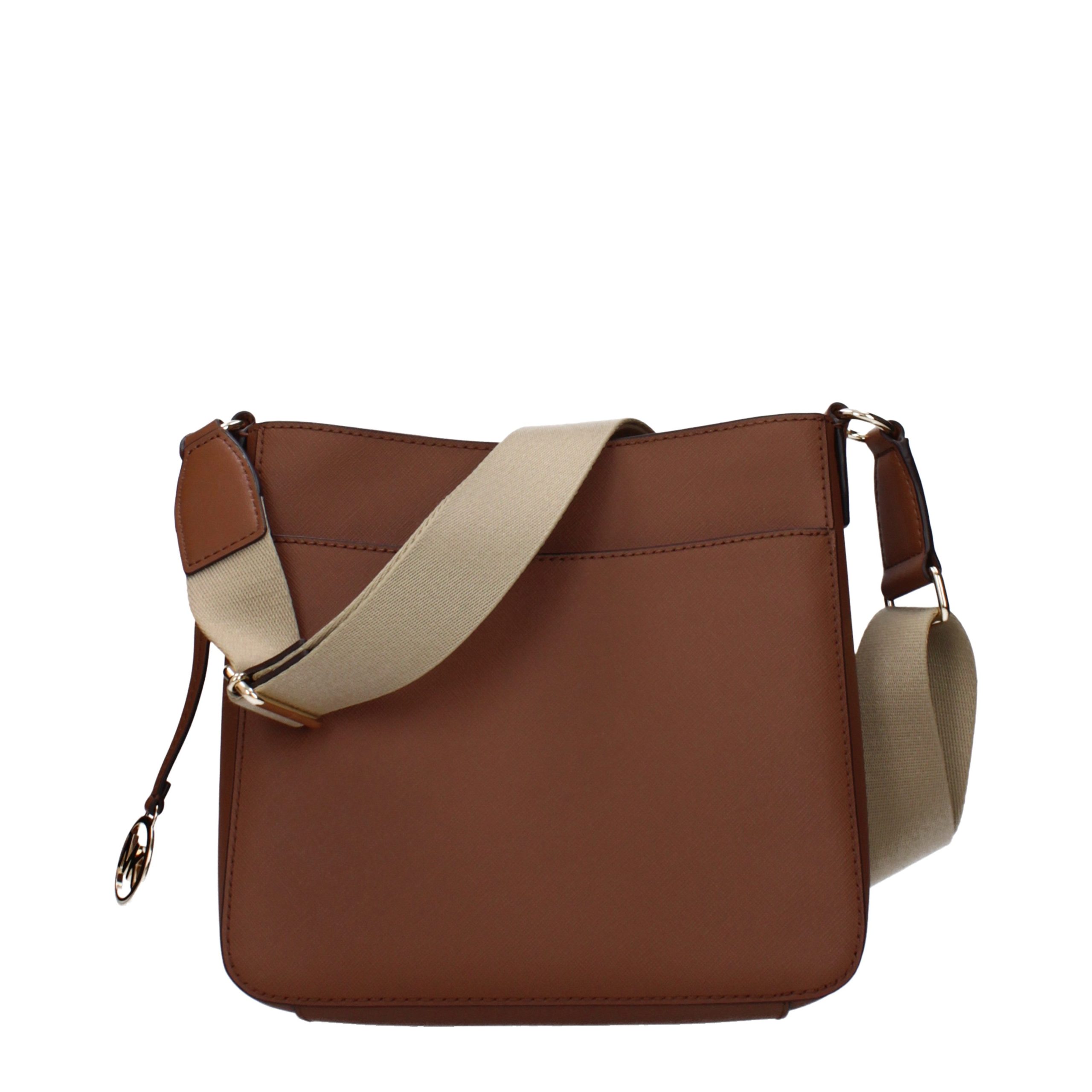 Brown Leather Shoulder Bag - Afbeelding 3