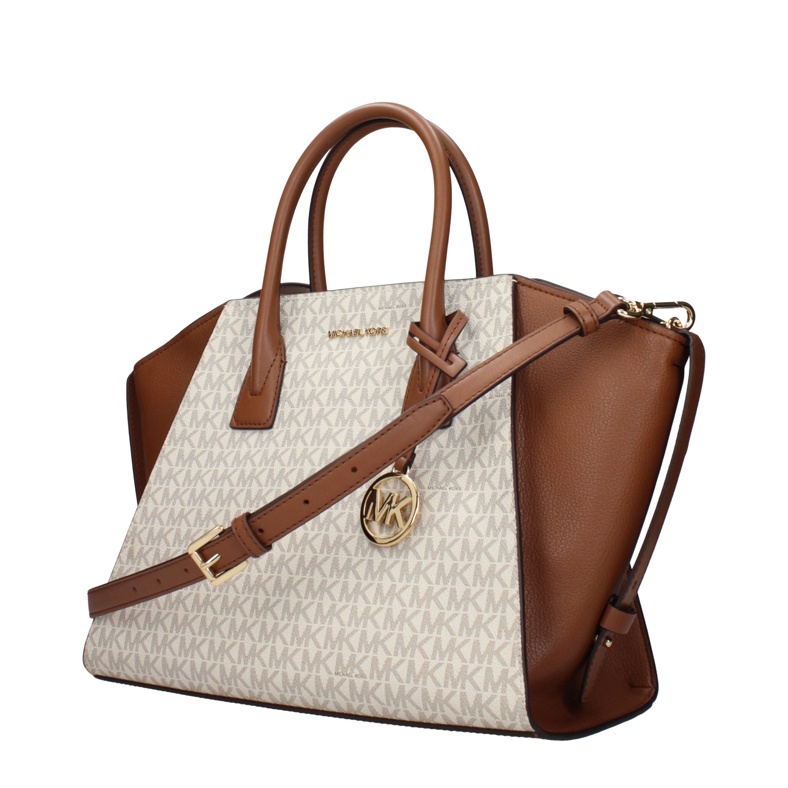 Beige Fabric Handbag - Afbeelding 2