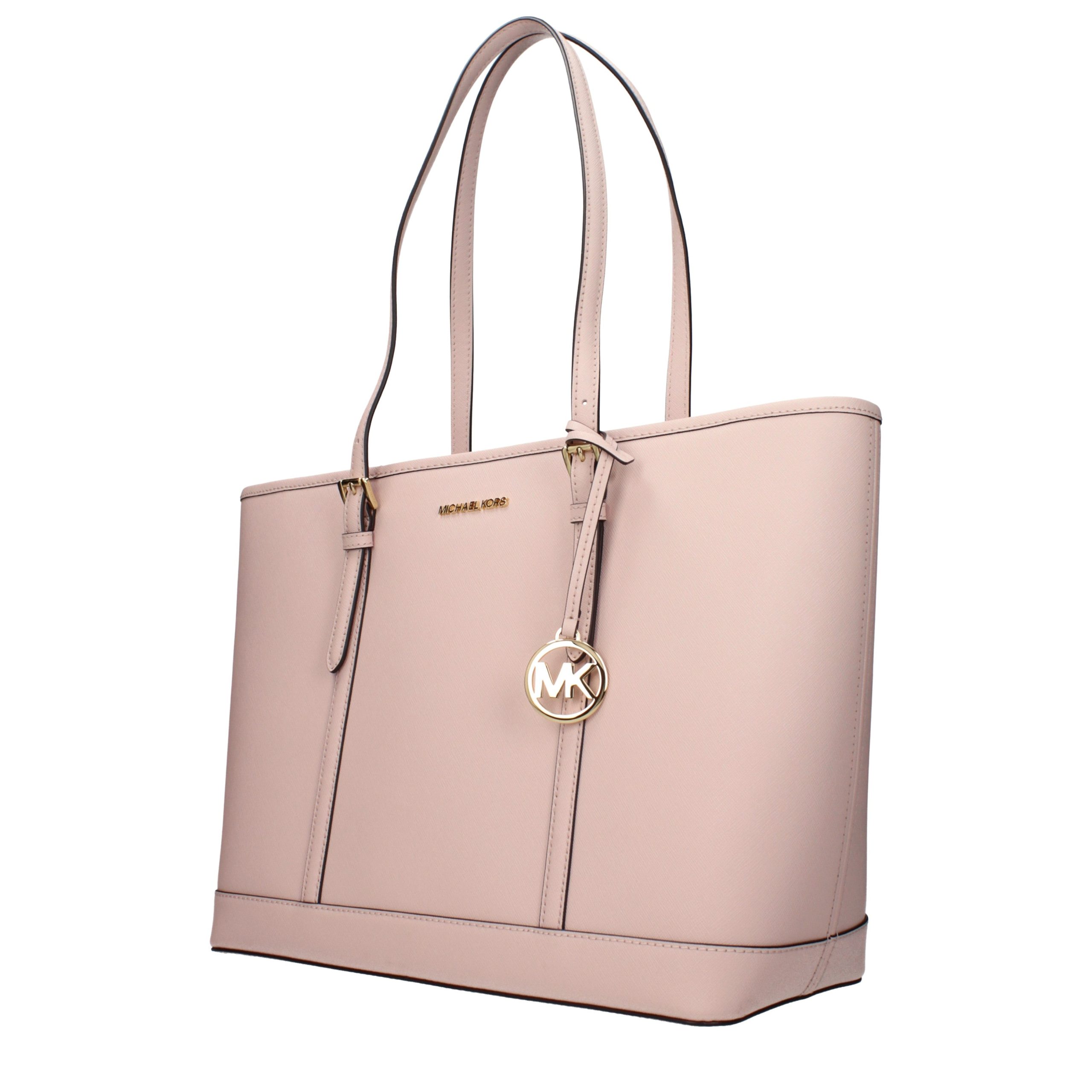 Pink Leather Shoulder Bag - Afbeelding 2