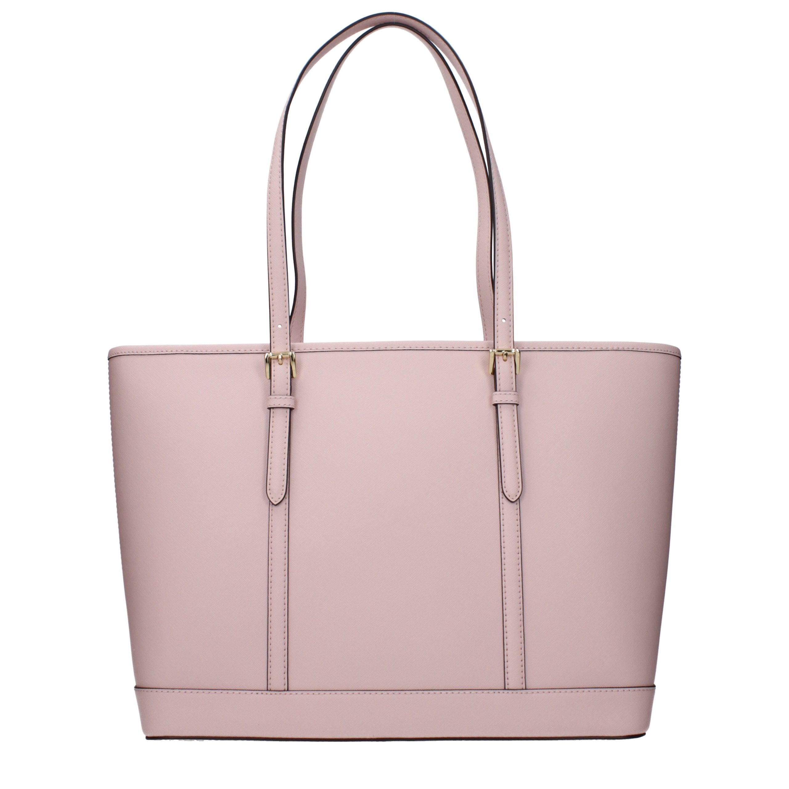 Pink Leather Shoulder Bag - Afbeelding 3