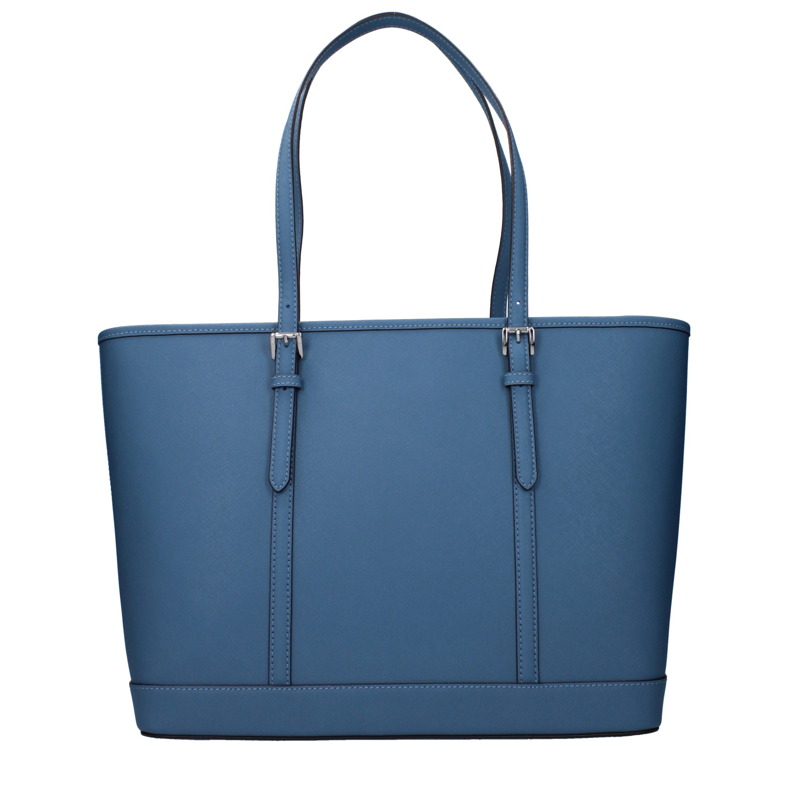 Blue Leather Shoulder Bag - Afbeelding 3
