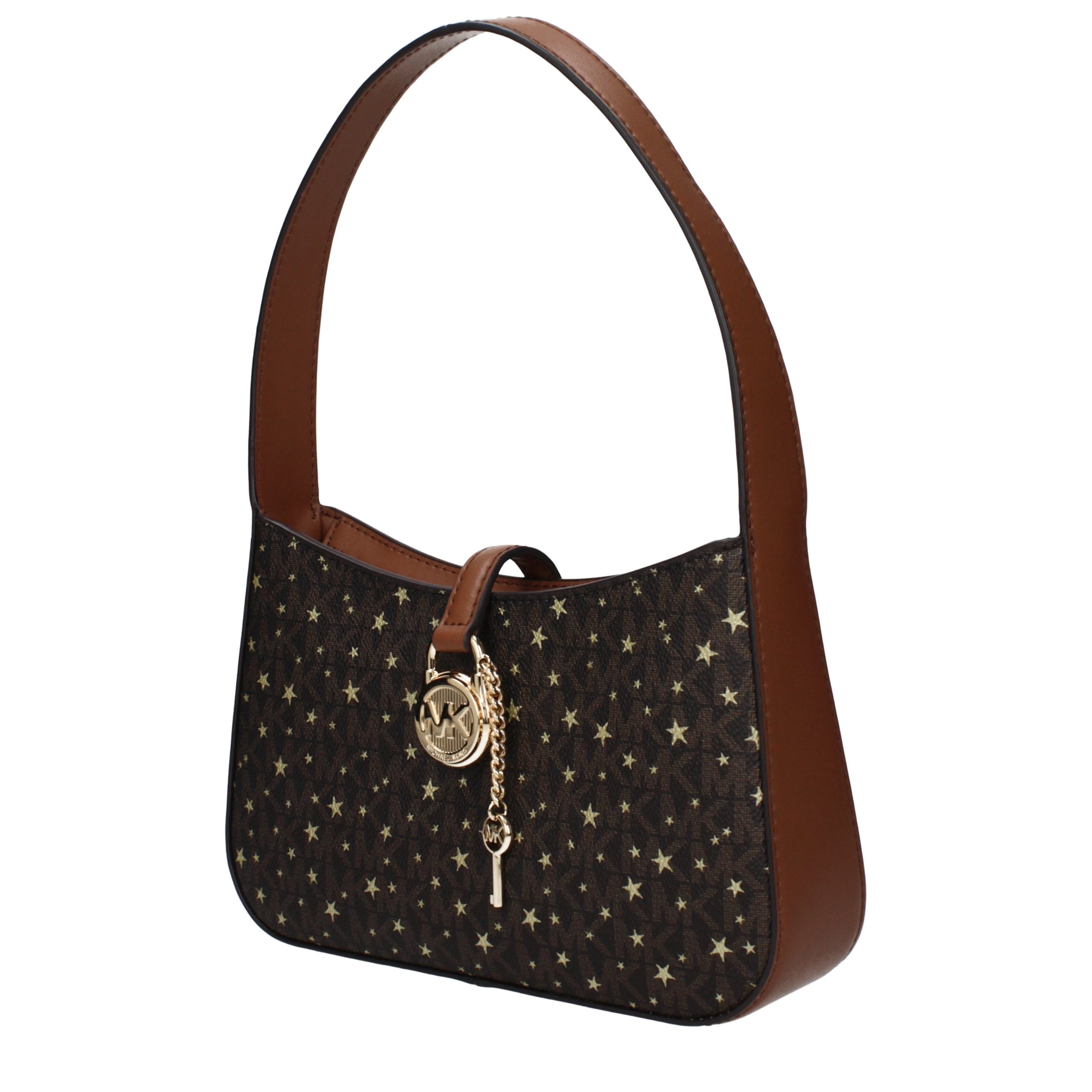 Brown Fabric Handbag - Afbeelding 2