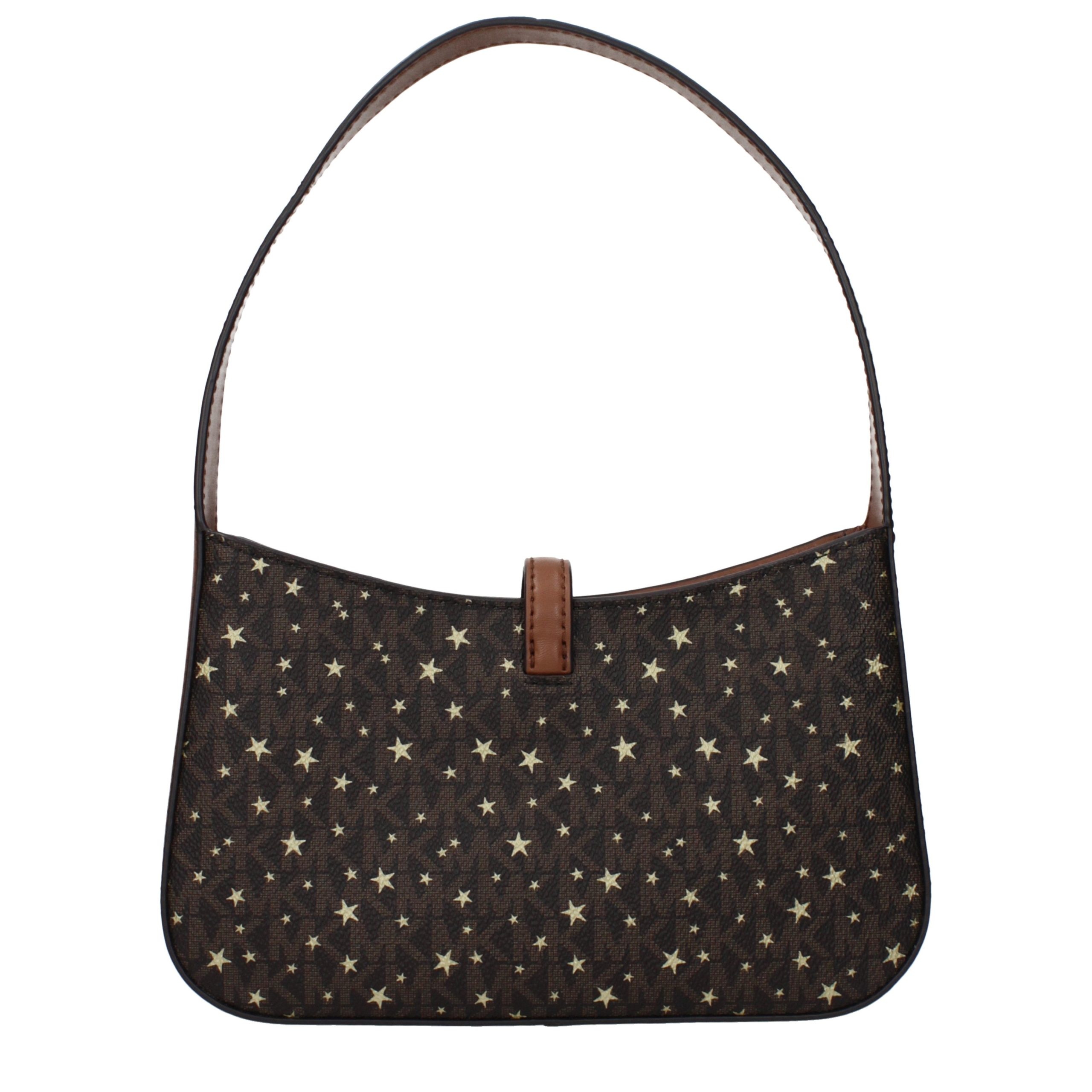 Brown Fabric Handbag - Afbeelding 3