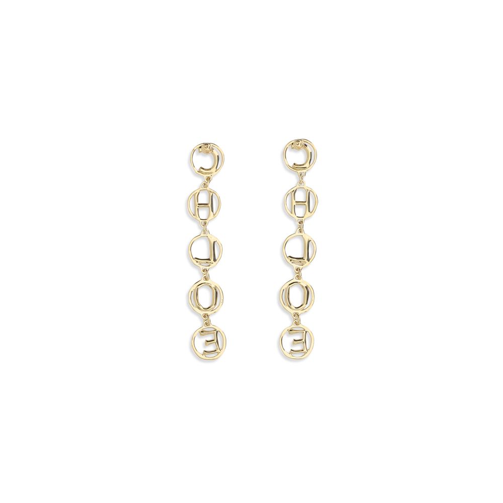 Gold Brass Earrings - Afbeelding 2