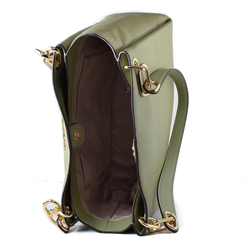 Bicolor Leather Handbag - Afbeelding 3