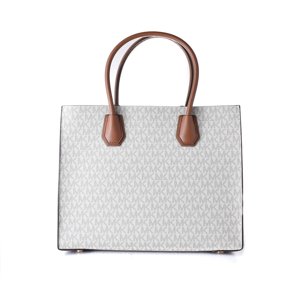 Gray Leather Handbag - Afbeelding 2
