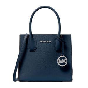 Blue Fur Handbag