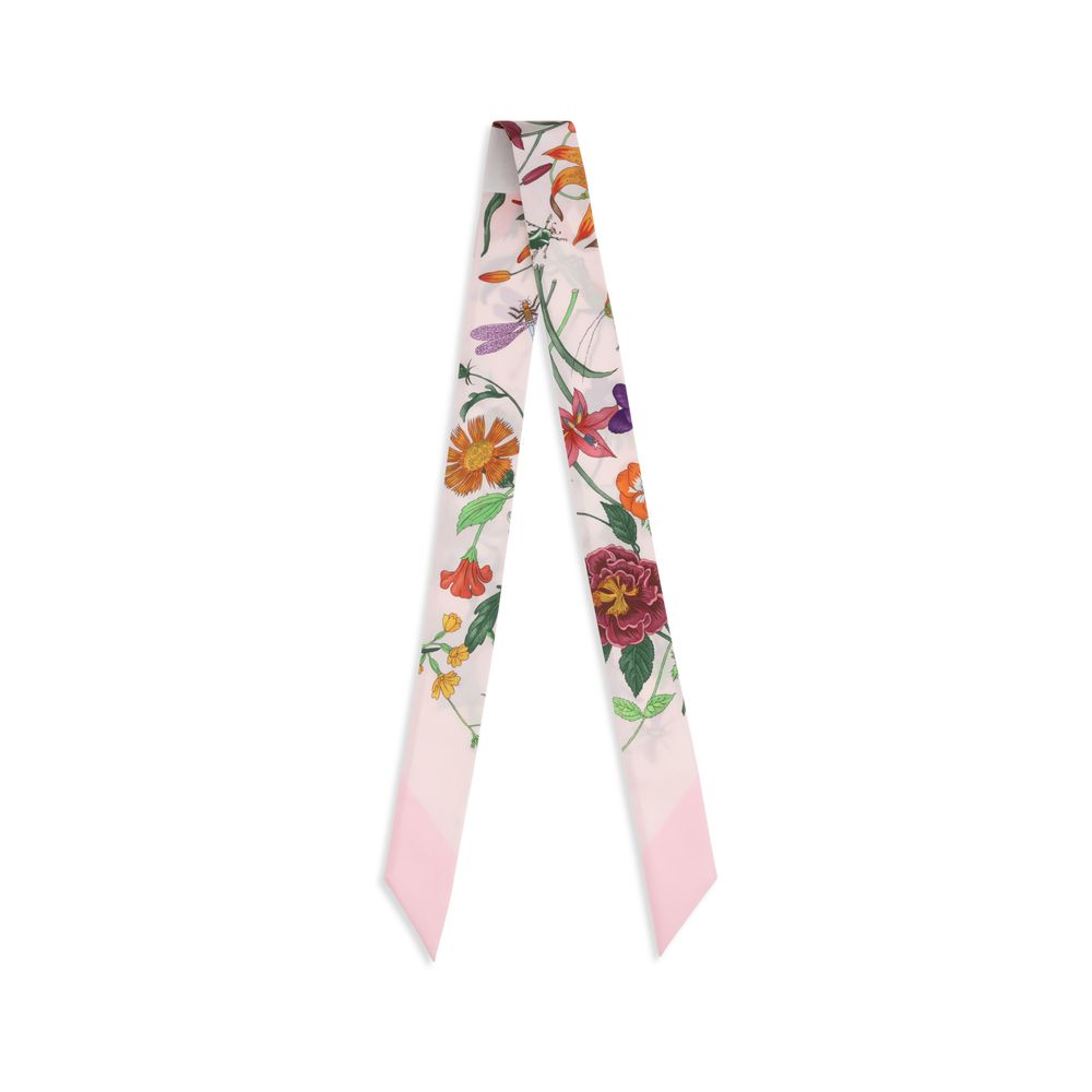 Multicolor Silk Scarf - Afbeelding 2