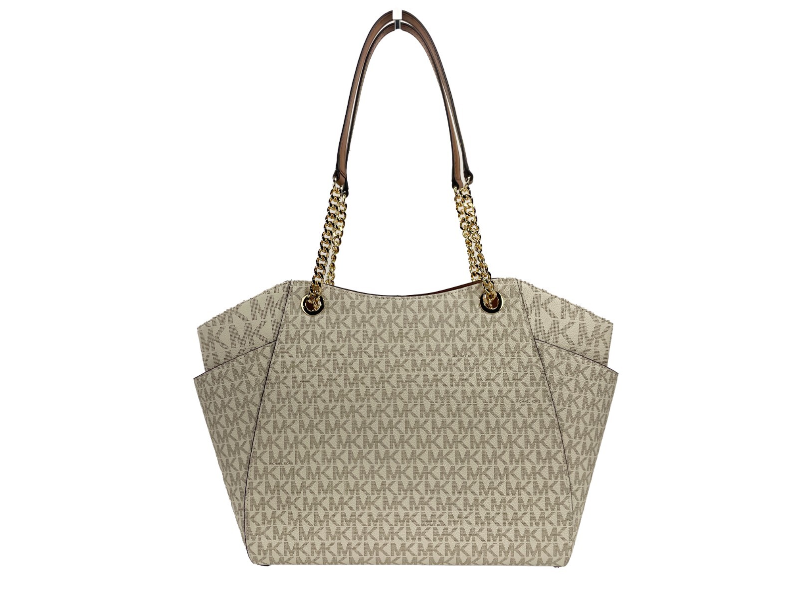 Michael Kors Jet Set Travel Large Logo Tote Vanilla - Afbeelding 2