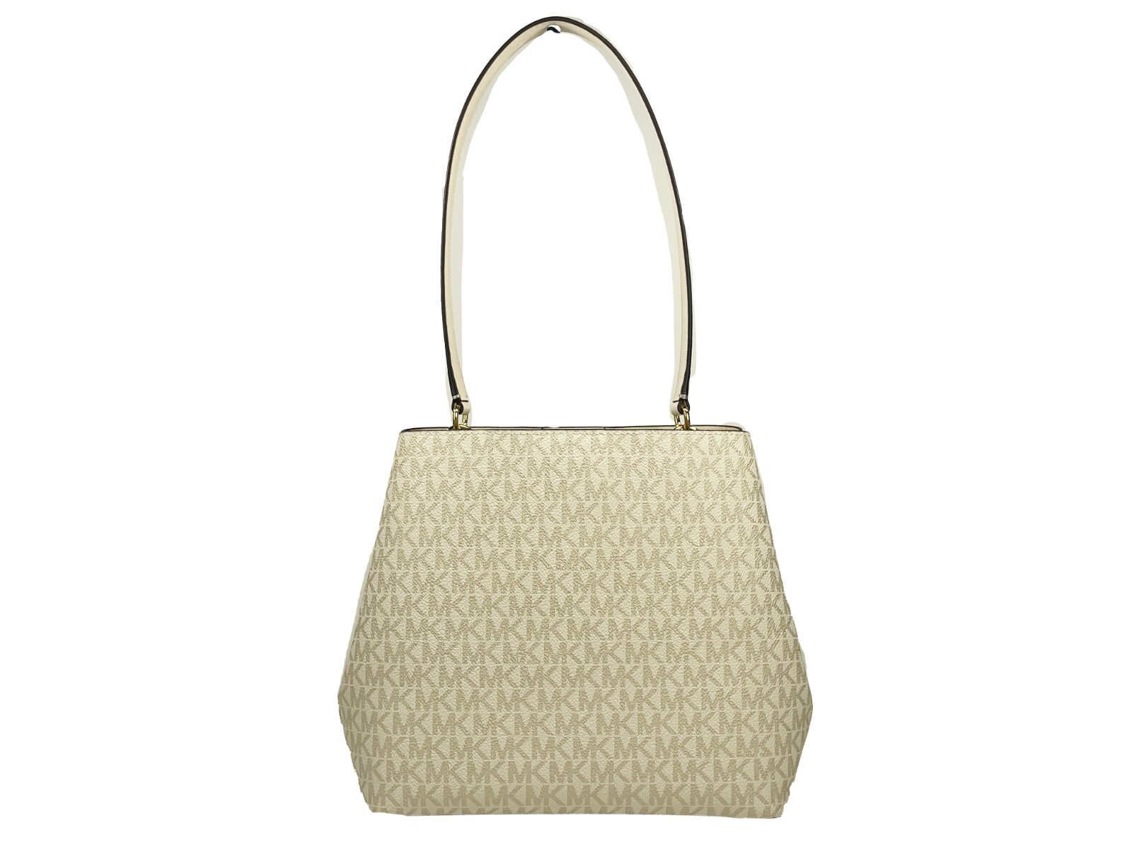 Michael Kors Medium Pratt Bucket Shoulder Bag Purse - Afbeelding 3