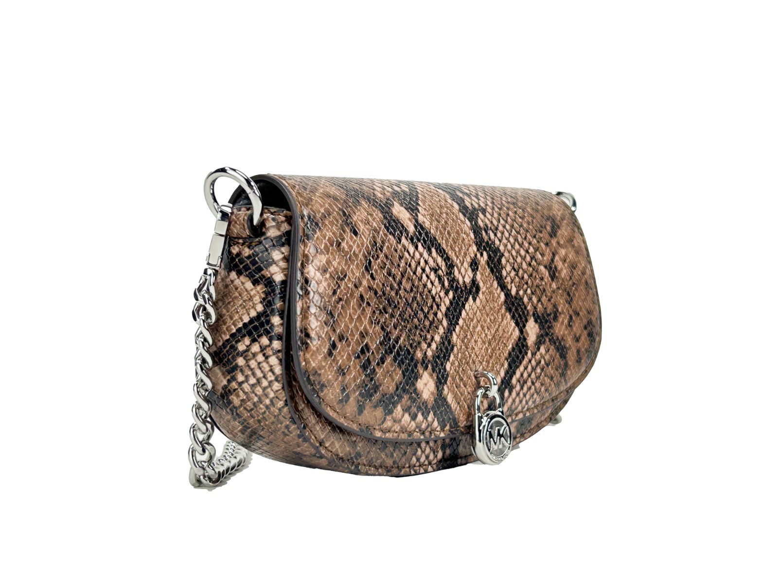 Michael Kors Mila Small Snakeskin Messenger Crossbody Bag - Afbeelding 2