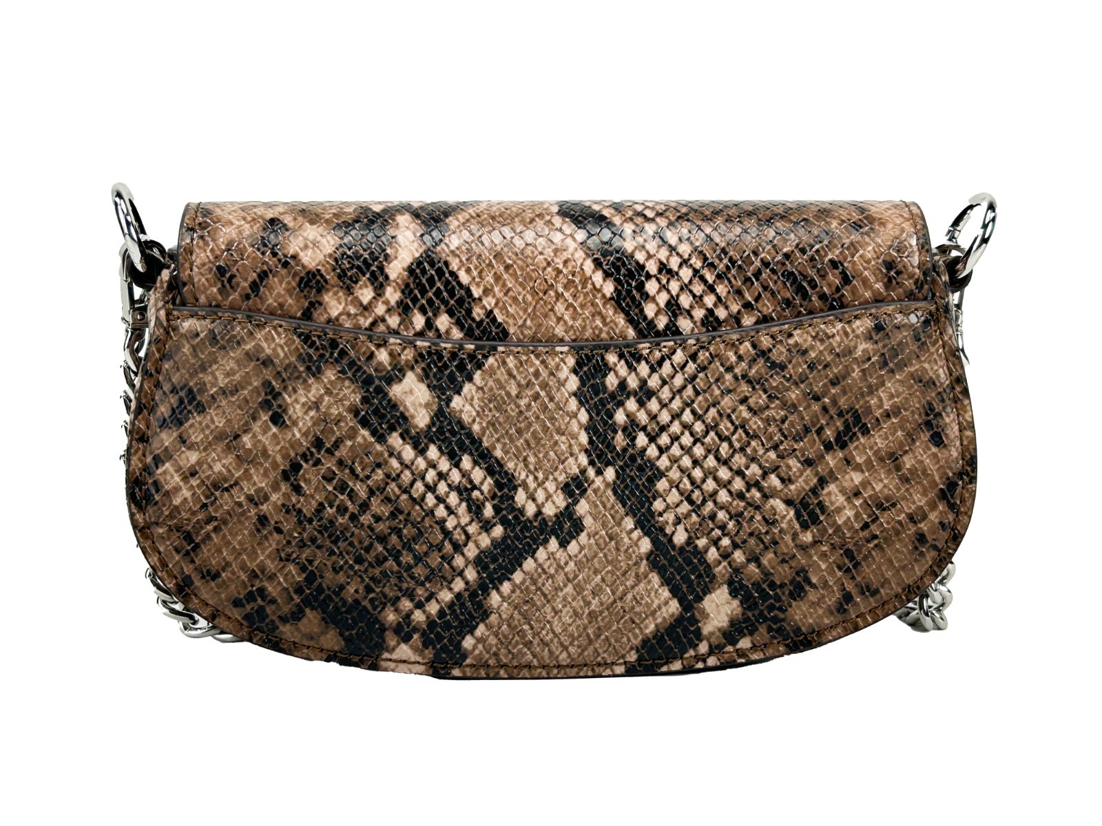 Michael Kors Mila Small Snakeskin Messenger Crossbody Bag - Afbeelding 3