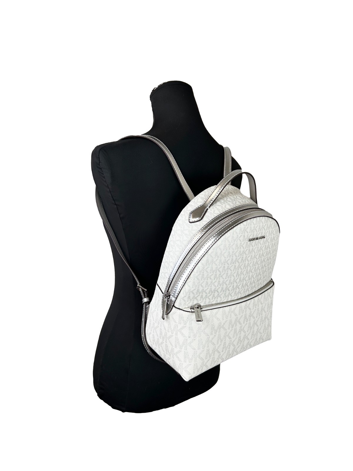 Michael Kors Sheila Medium PVC Backpack Bookbag - Afbeelding 3