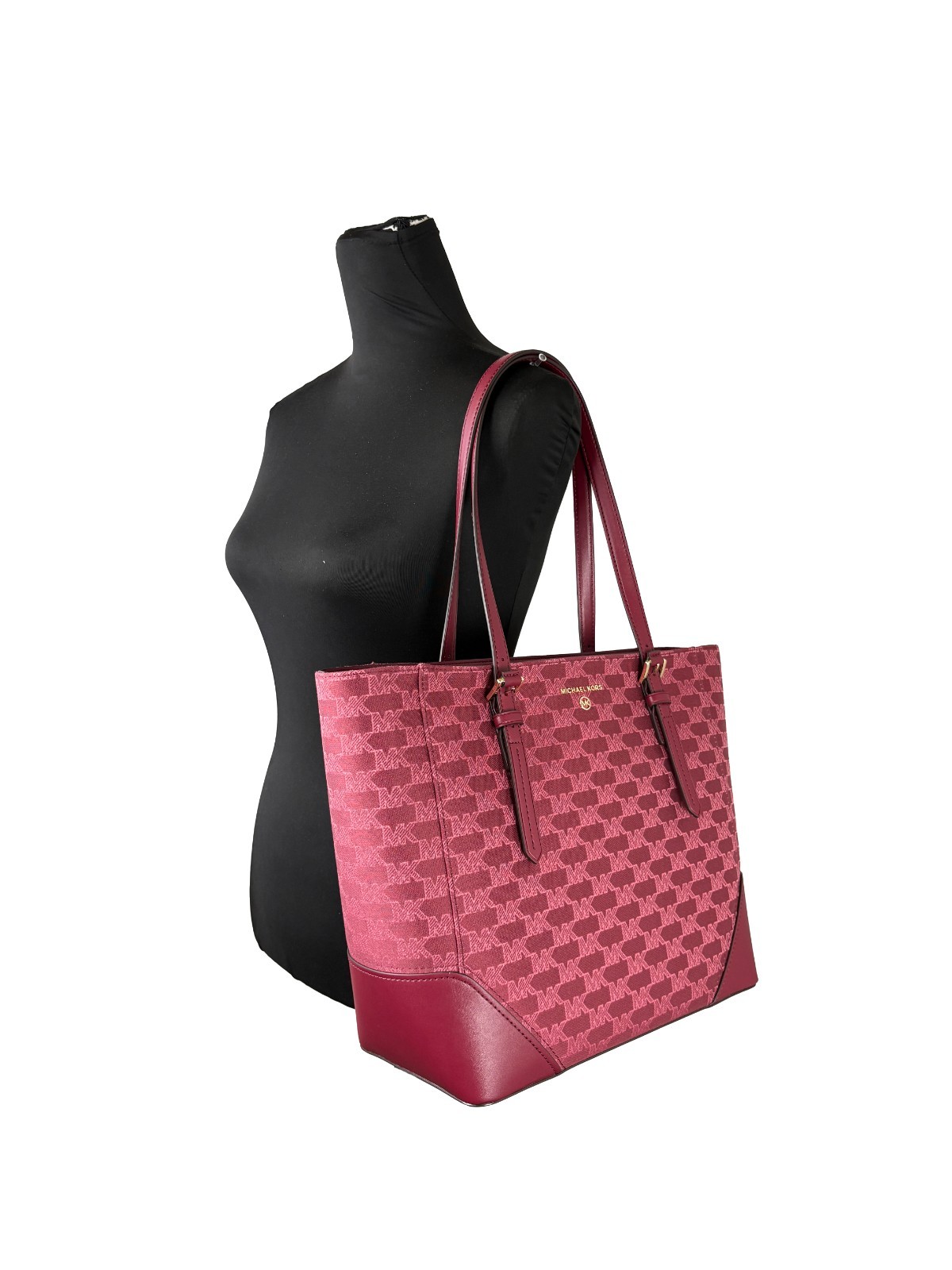 Michael Kors Aria Large Tote Bag Purse - Afbeelding 4