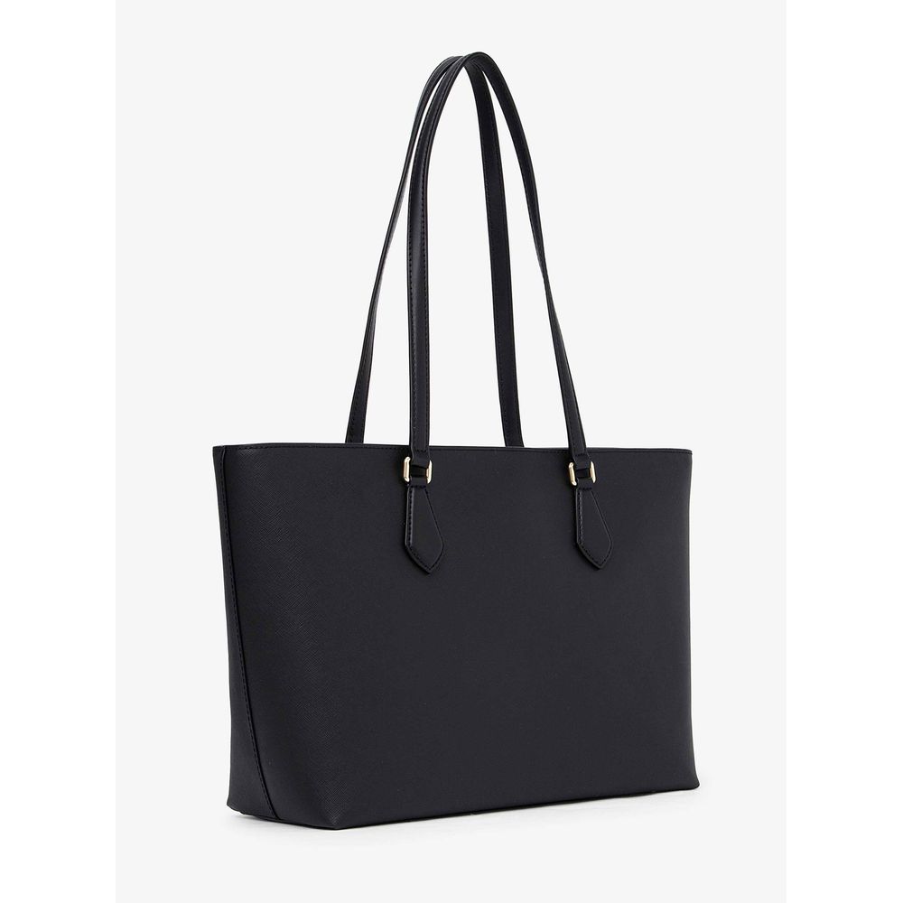 Black Canvas Handbag - Afbeelding 2