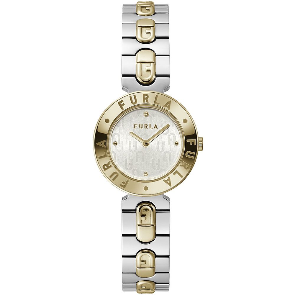 Gray Stainless Steel Dress Watch