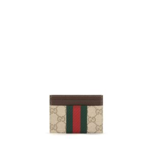 Beige Fabric Wallet
