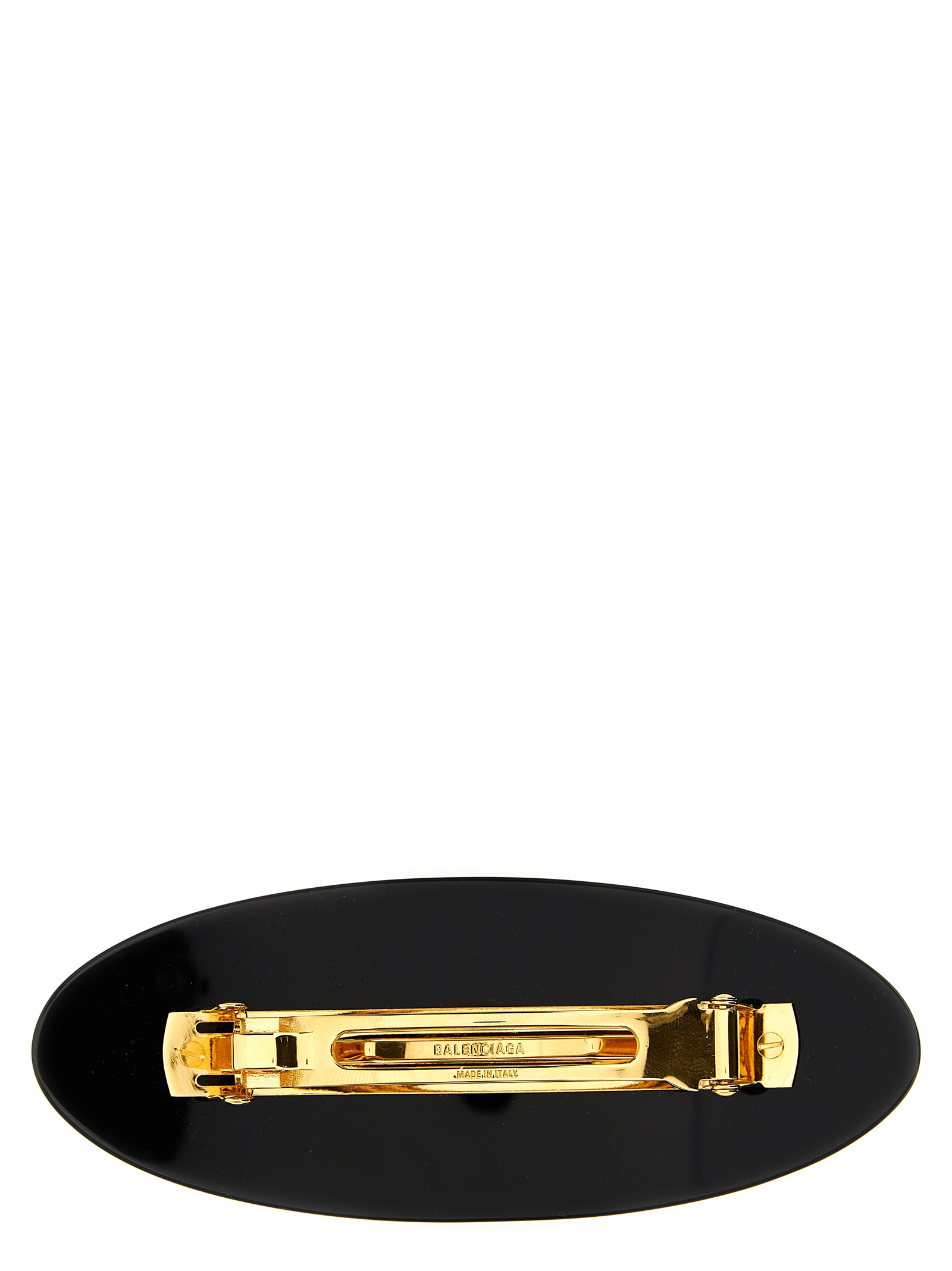 Black Other Fibres Hair Clip - Afbeelding 2
