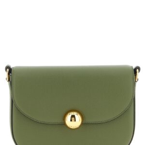 Bicolor Calfskin Crossbody Bag