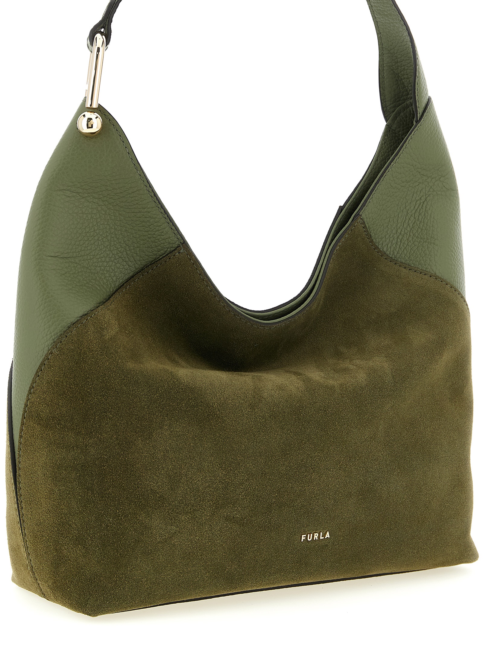 Bicolor Calfskin Shoulder Bag - Afbeelding 3