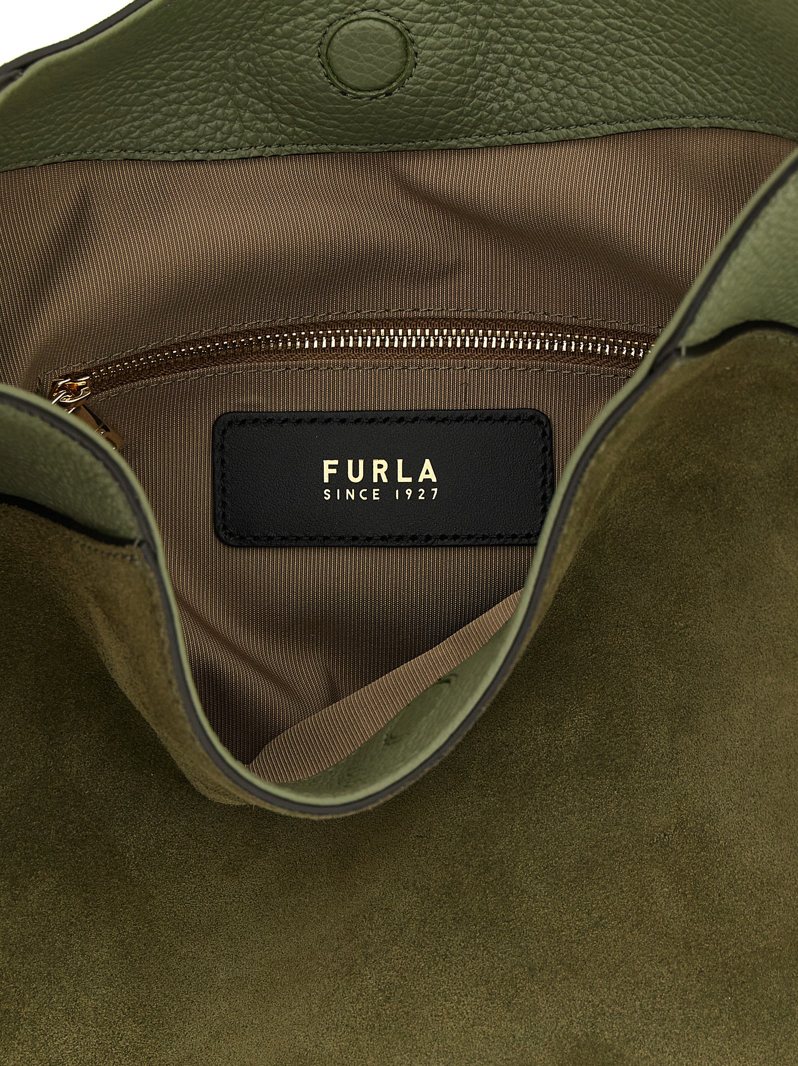 Bicolor Calfskin Shoulder Bag - Afbeelding 4