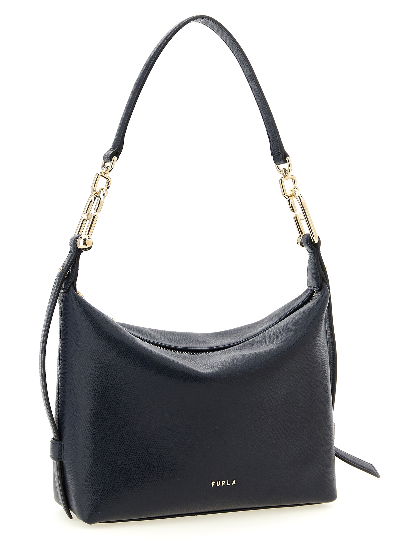 Blue Calfskin Shoulder Bag - Afbeelding 3