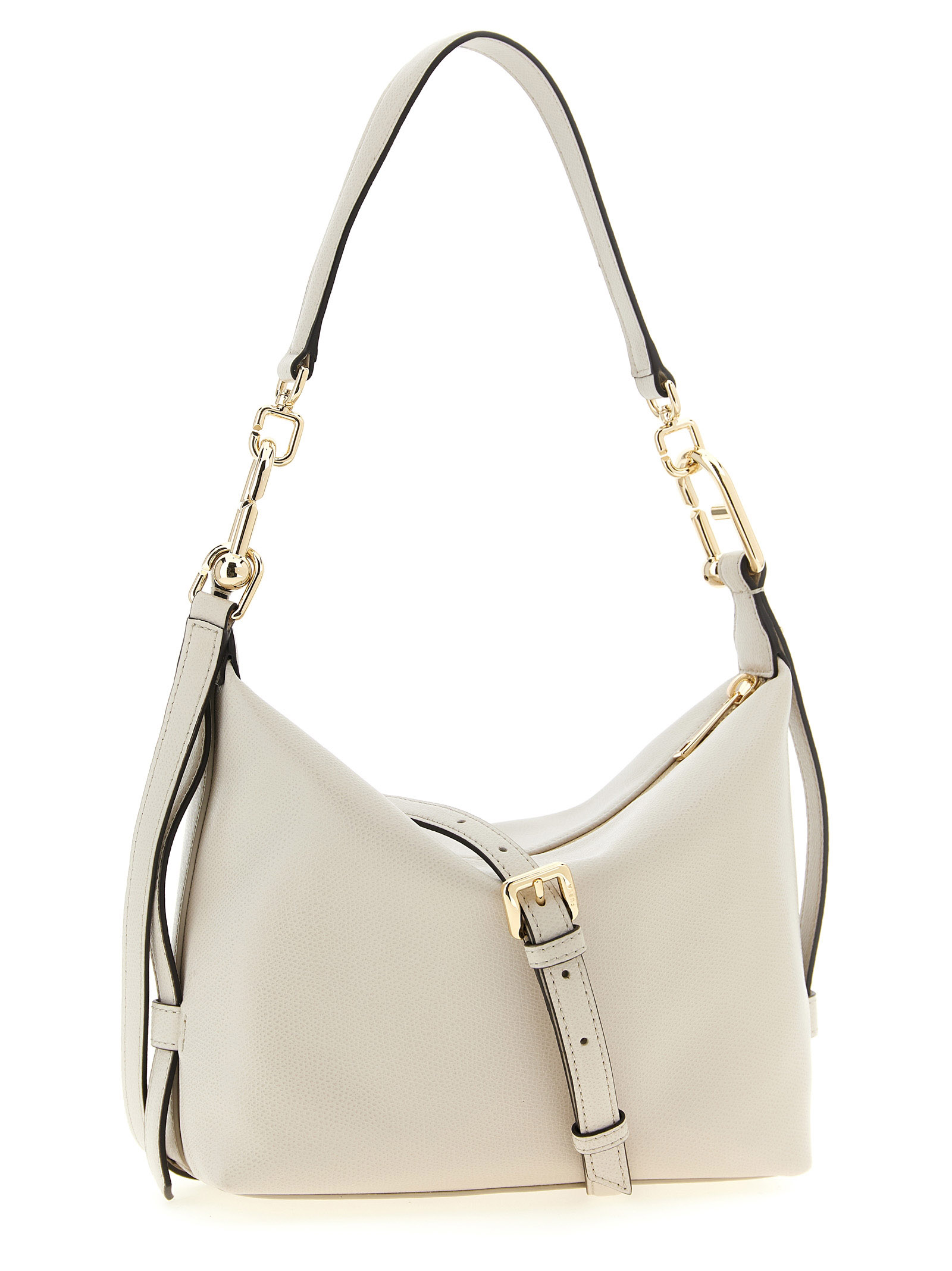 White Calfskin Shoulder Bag - Afbeelding 2