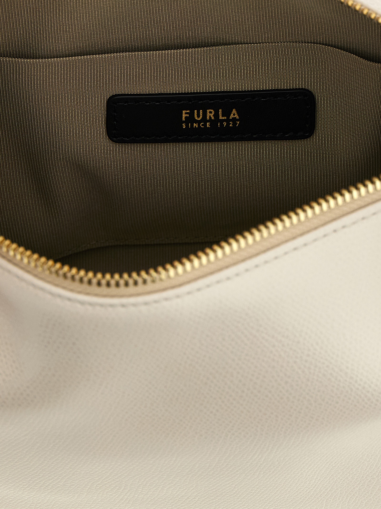 White Calfskin Shoulder Bag - Afbeelding 4