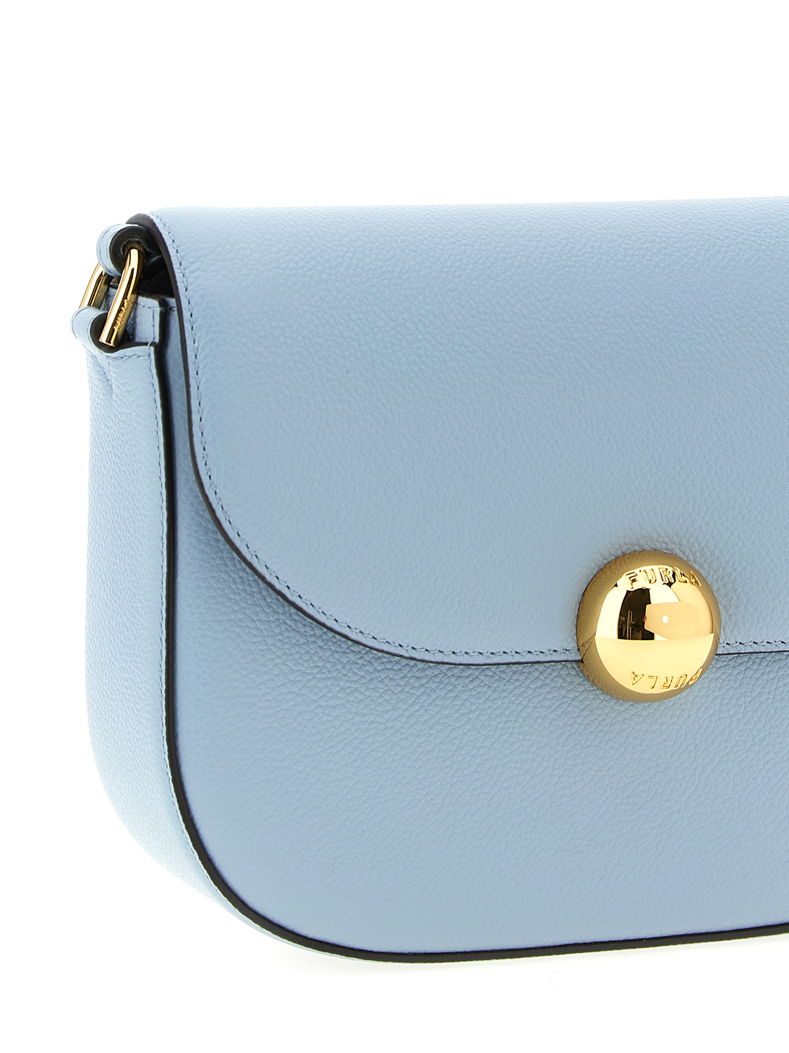 Blue Calfskin Crossbody Bag - Afbeelding 3