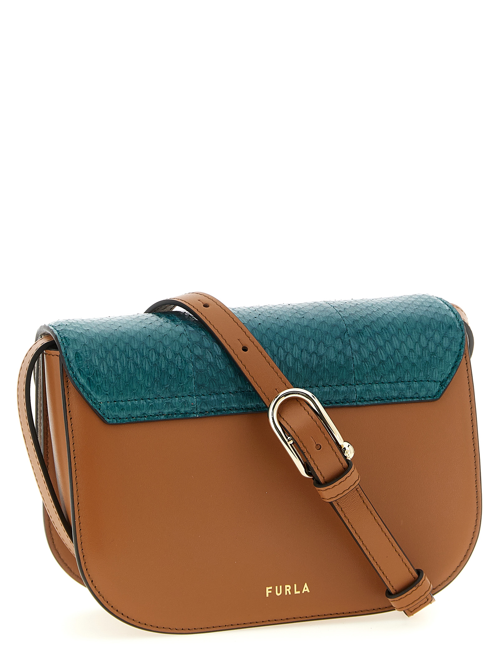 Multicolor Lamb Leather Crossbody Bag - Afbeelding 2