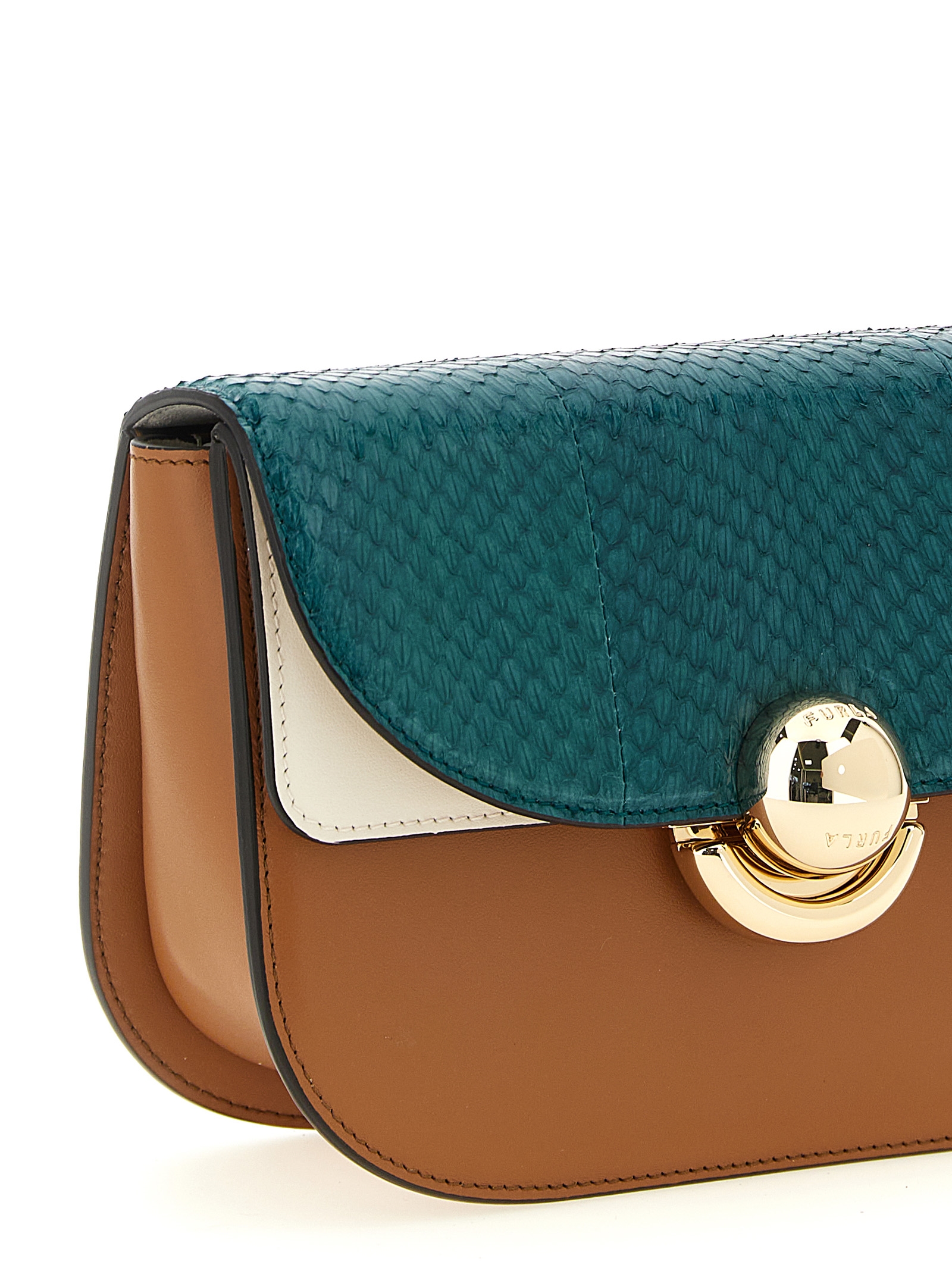 Multicolor Lamb Leather Crossbody Bag - Afbeelding 3