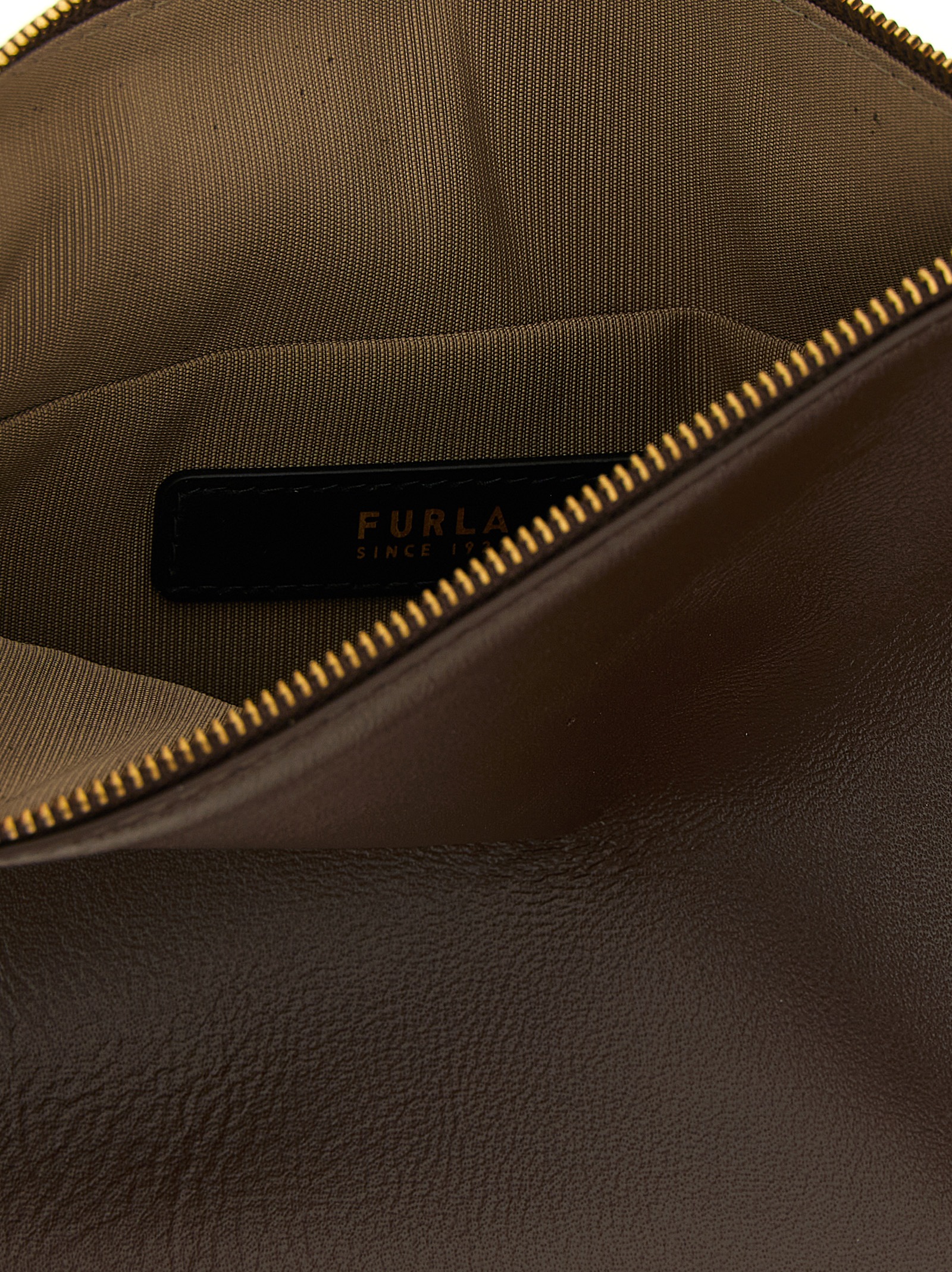 Brown Lamb Leather Shoulder Bag - Afbeelding 4