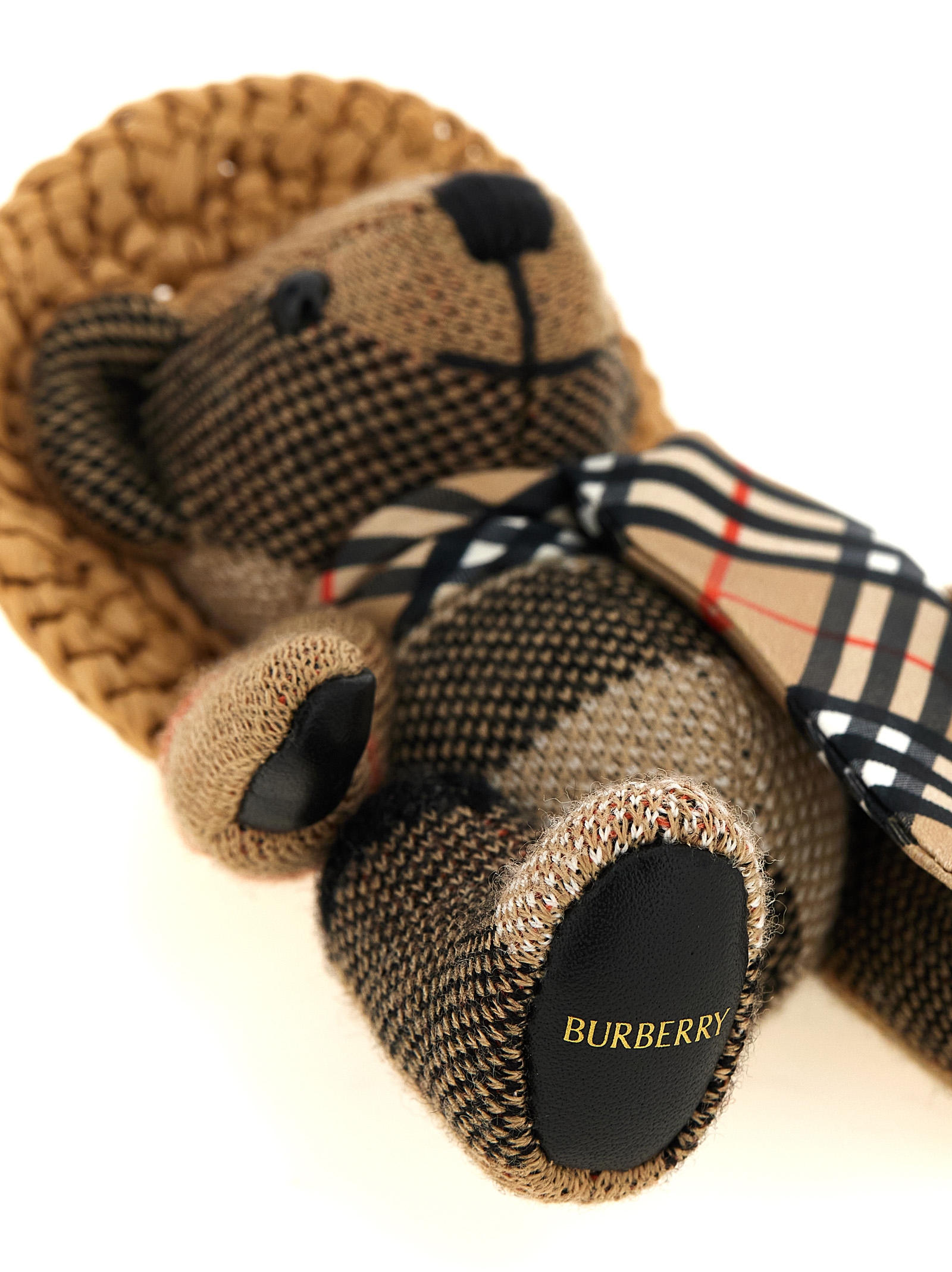 Beige Wool Keychain - Afbeelding 3