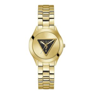 Gold Stainless Steel Dress Watch