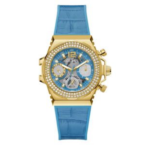 Blue Synthetic Sport Watch