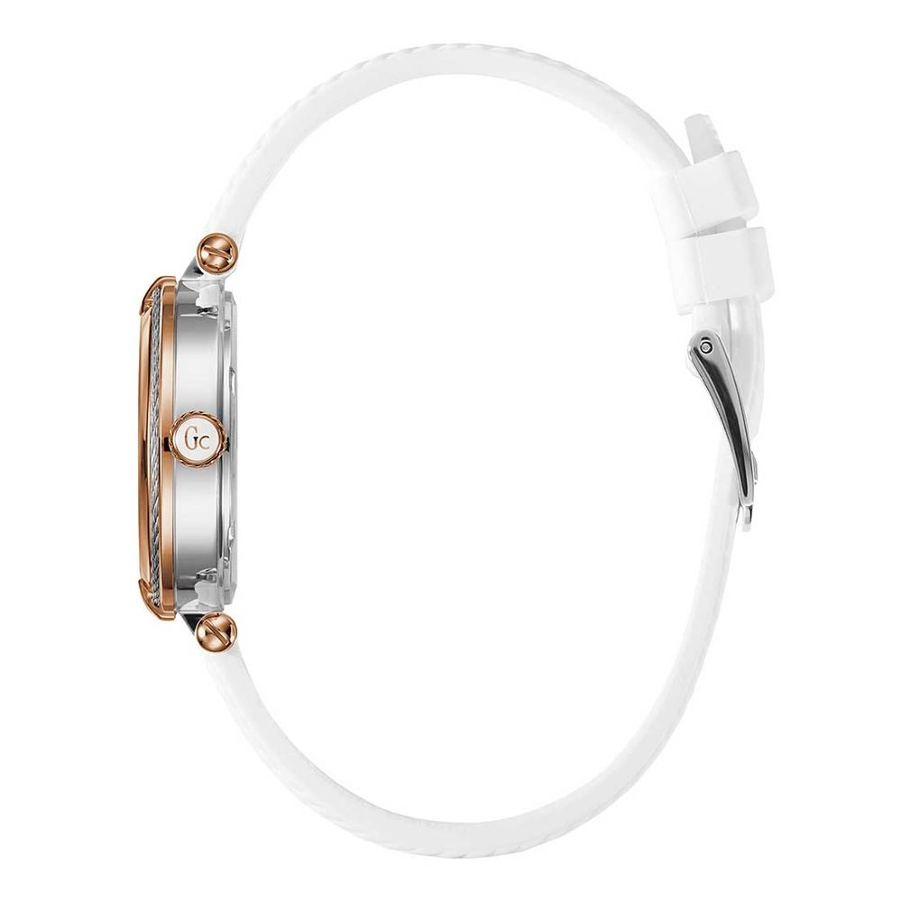 White Synthetic Dress Watch - Afbeelding 2
