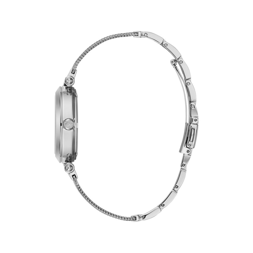 Silver Stainless Steel Dress Watch - Afbeelding 2