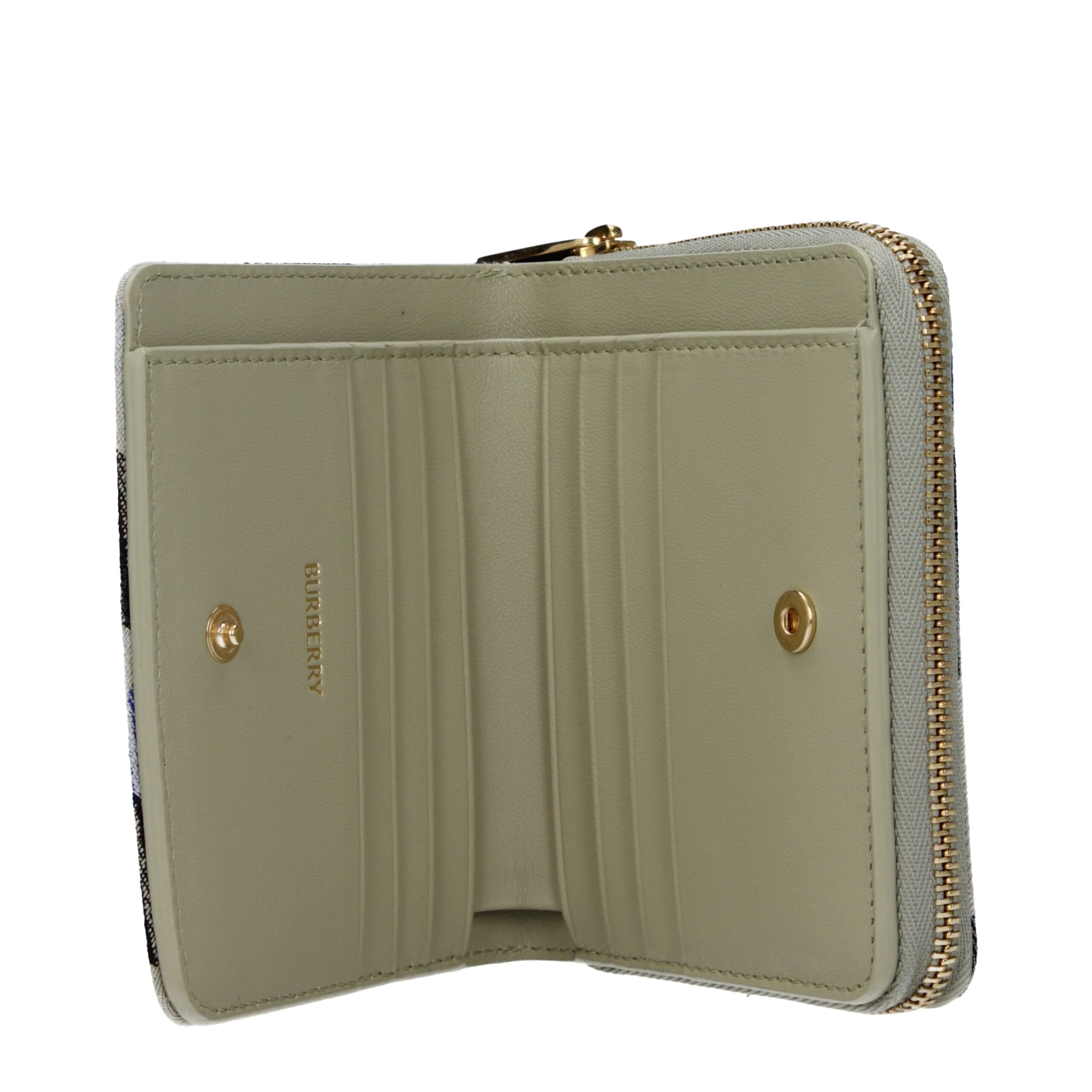 Beige Fabric Wallet - Afbeelding 3