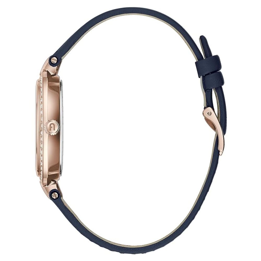 Blue Leather Dress Watch - Afbeelding 2