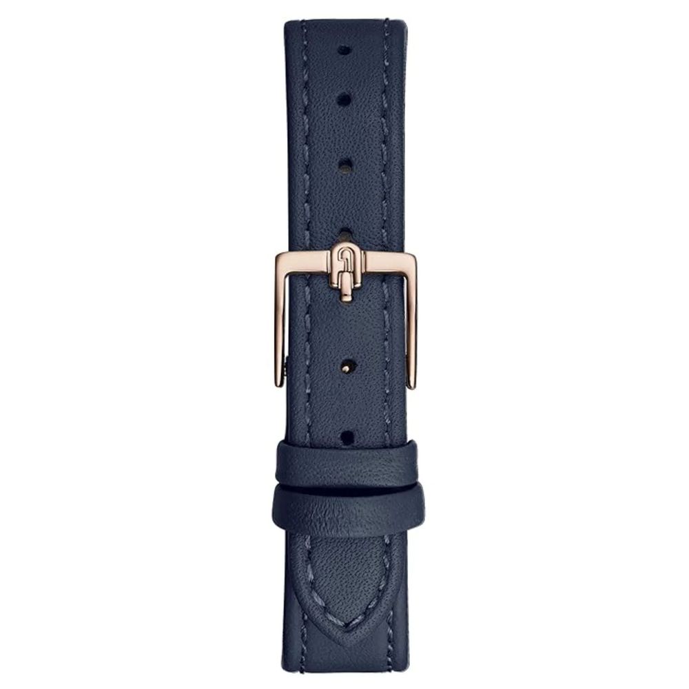 Blue Leather Dress Watch - Afbeelding 3