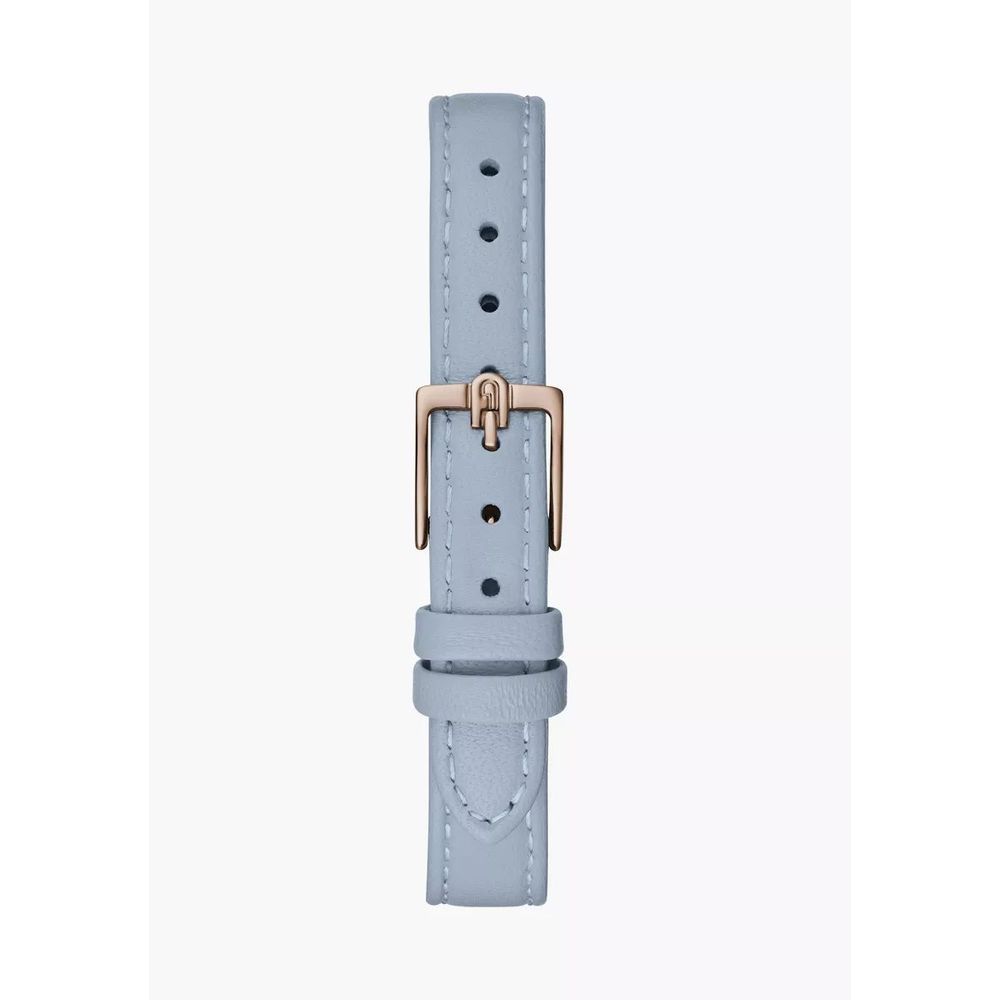 Blue Leather Dress Watch - Afbeelding 3