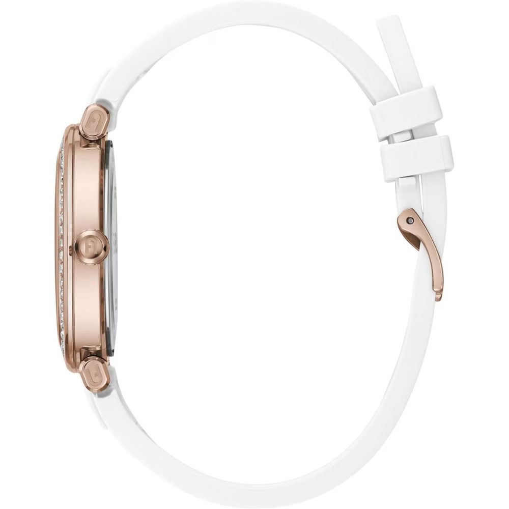 White Synthetic Dress Watch - Afbeelding 2
