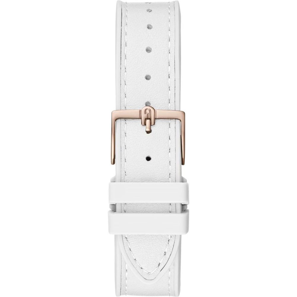 White Synthetic Dress Watch - Afbeelding 3