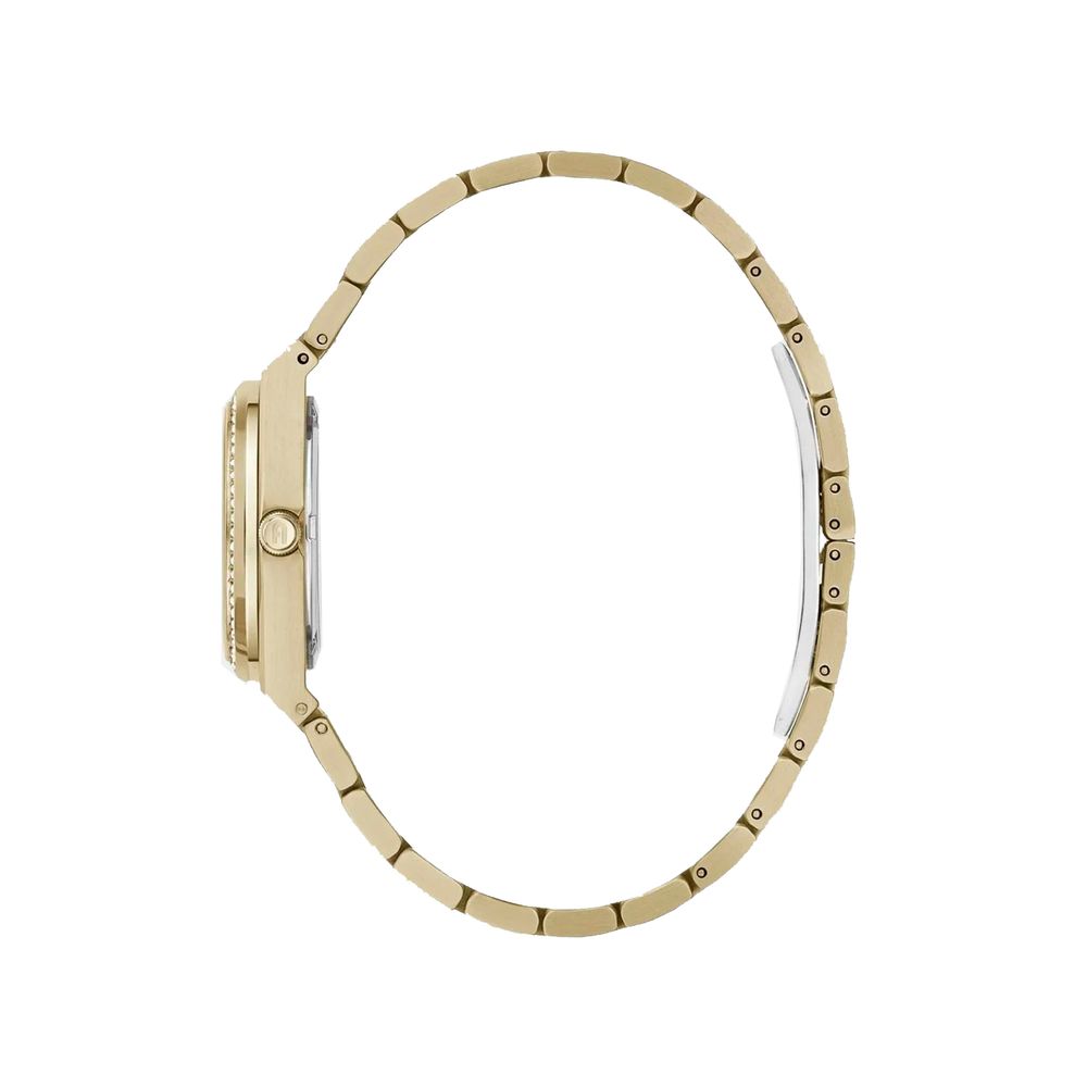 Gold Stainless Steel Dress Watch - Afbeelding 2