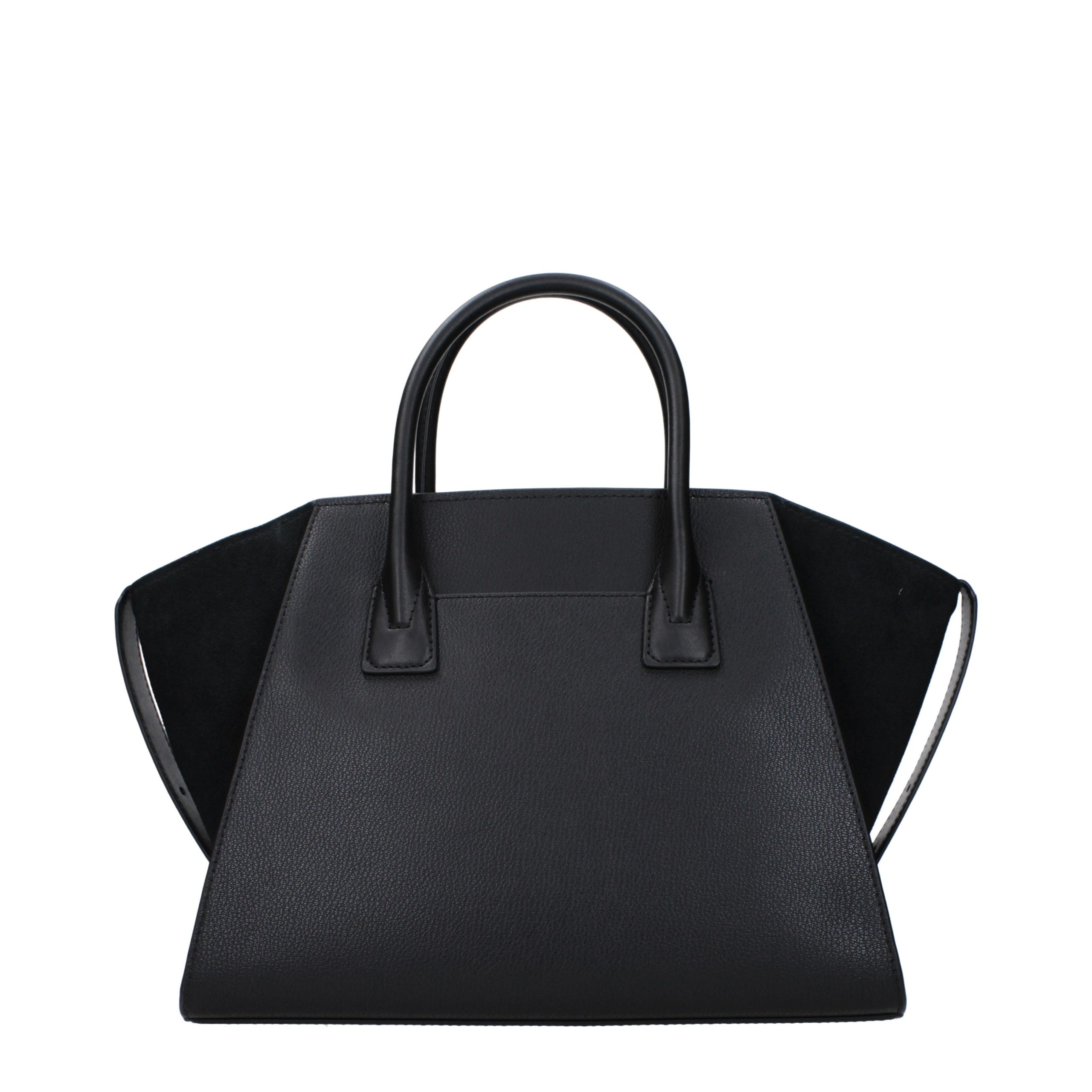 Black Leather Handbag - Afbeelding 3