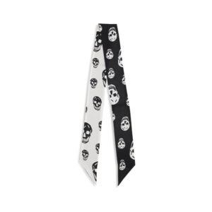 Black Silk Scarf