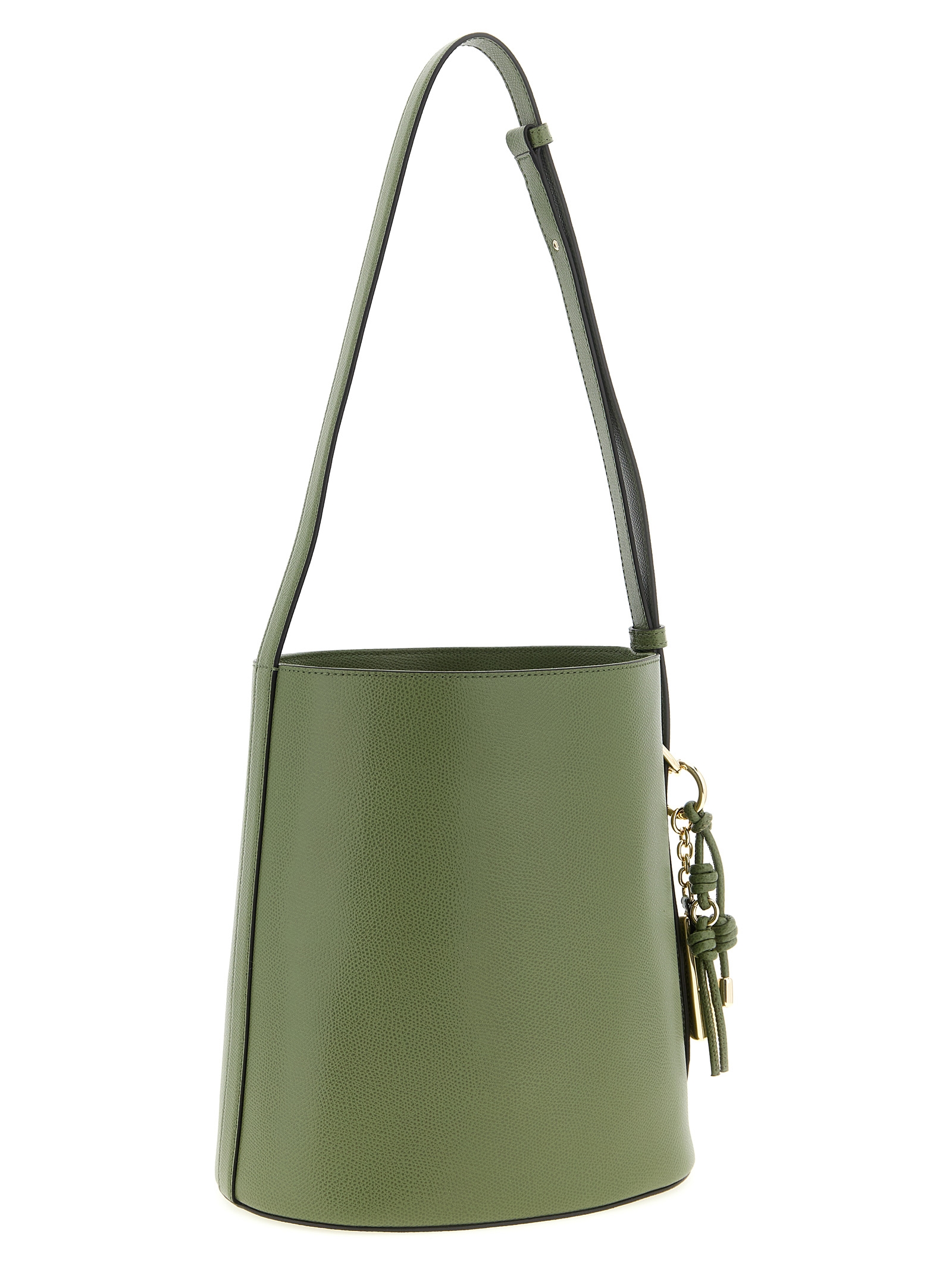 Bicolor Calfskin Shoulder Bag - Afbeelding 2